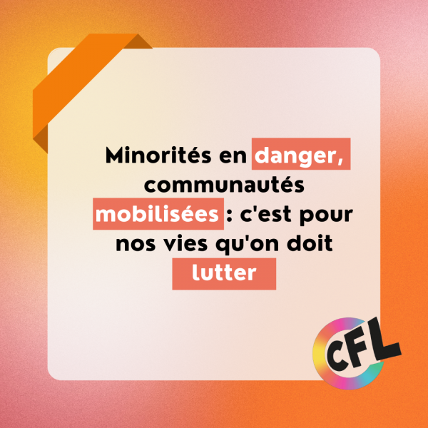 Mot d'Ordre de la Marche des Fiertés 2023