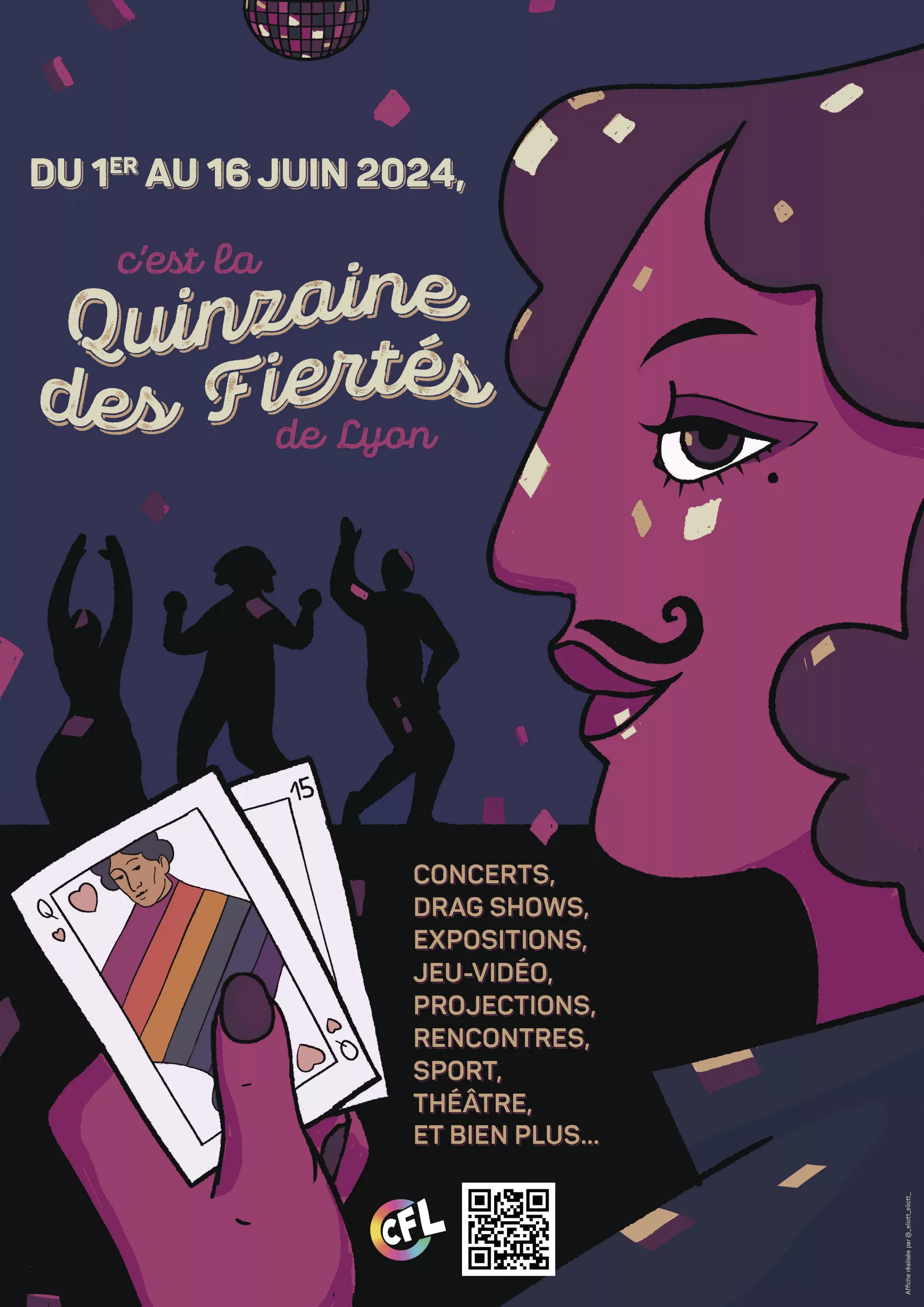 Quinzaine des Fiertés 2024 - Collectif Fiertés en Lutte