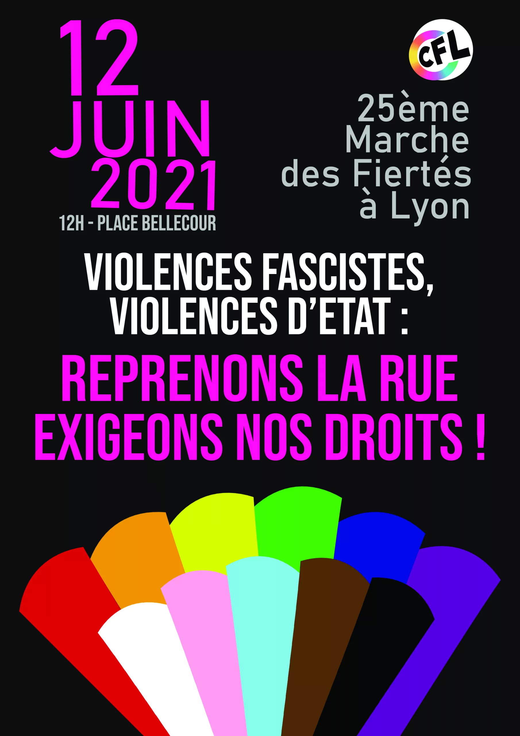 Marche des Fiertés 2021 - Collectif Fiertés en Lutte