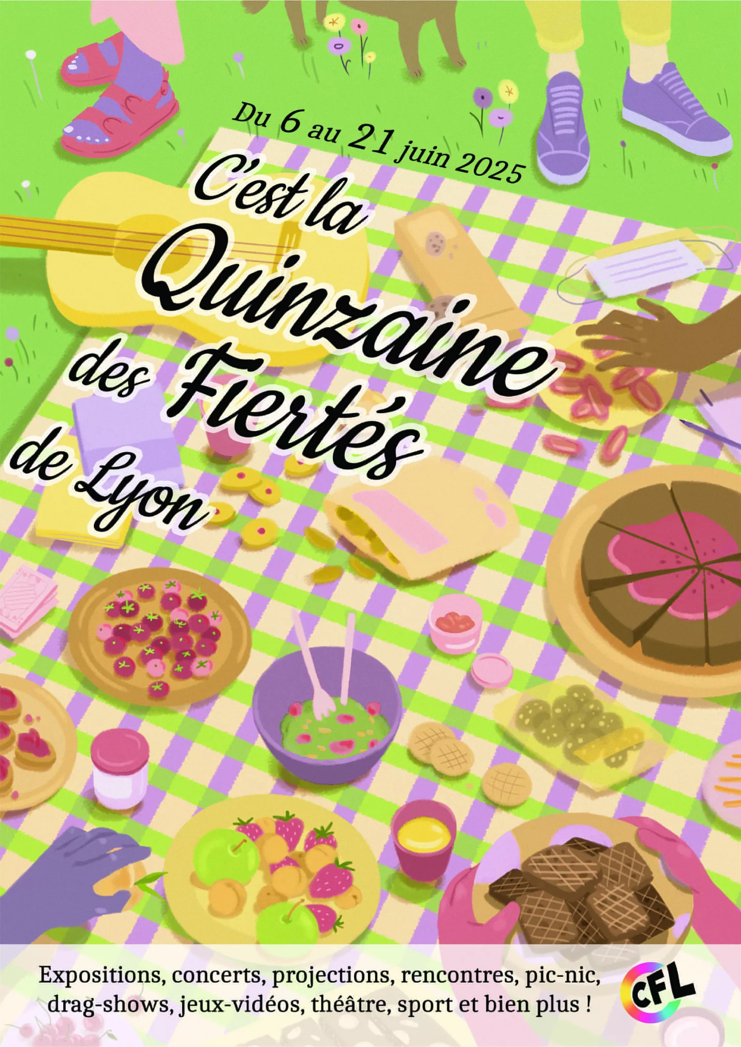 Quinzaine des Fiertés 2025 - Collectif Fiertés en Lutte